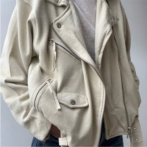 Free People moto jacket size XS